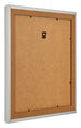 Bilderrahmen 70x70cm Silber Matt MDF Lazio Ruckseite Schrag | Yourdecoration.at