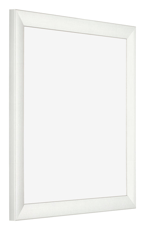 Bilderrahmen 70x70cm Weiß Vintage MDF Pisa Vorne Schrag | Yourdecoration.at