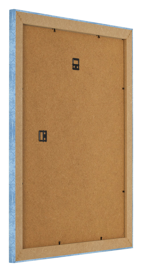 Bilderrahmen 70x90cm Hellblau Gewischt MDF Pisa Ruckseite Schrag | Yourdecoration.at