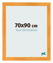 Bilderrahmen 70x90cm Orange MDF Pisa Vorne Messe | Yourdecoration.at