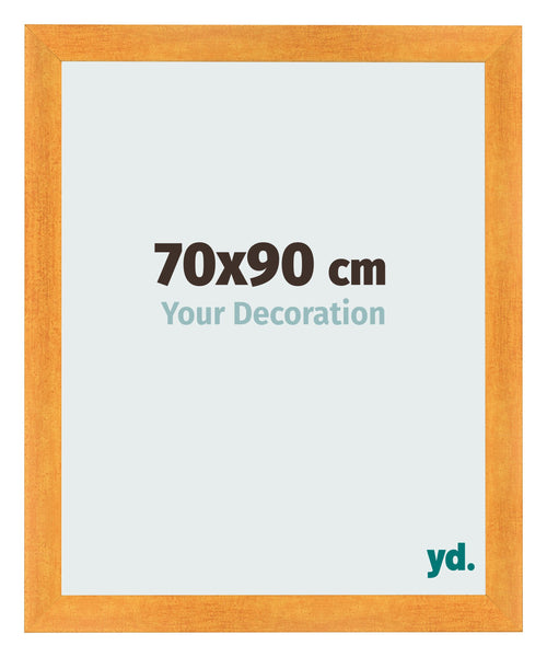 Bilderrahmen 70x90cm Orange MDF Pisa Vorne Messe | Yourdecoration.at