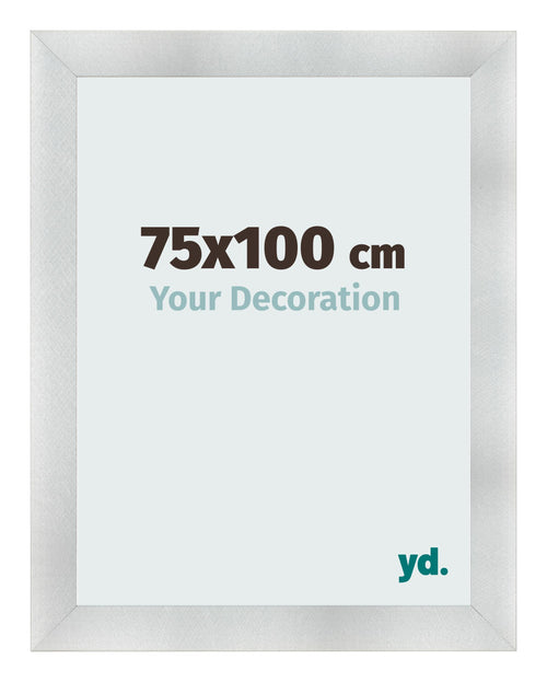 Bilderrahmen 75x100cm Aluminium Gebürstet MDF Pisa Vorne Messe | Yourdecoration.at