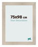 Bilderrahmen 75x98cm Eiche Rustikal MDF Pisa Vorne Messe | Yourdecoration.at