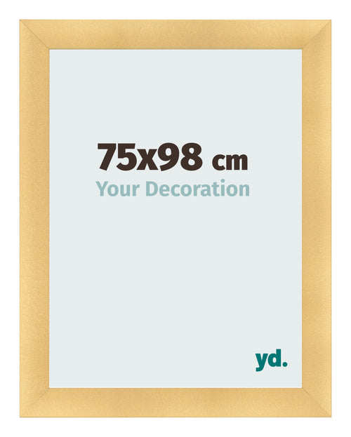 Bilderrahmen 75x98cm Gold Vintage MDF Pisa Vorne Messe | Yourdecoration.at