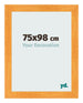 Bilderrahmen 75x98cm Orange MDF Pisa Vorne Messe | Yourdecoration.at