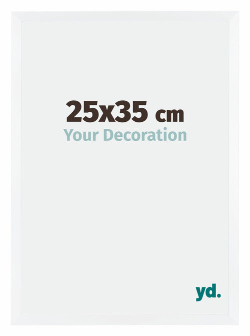 Catania MDF Bilderrahmen 25x35cm Weiss Messe | Yourdecoration.at