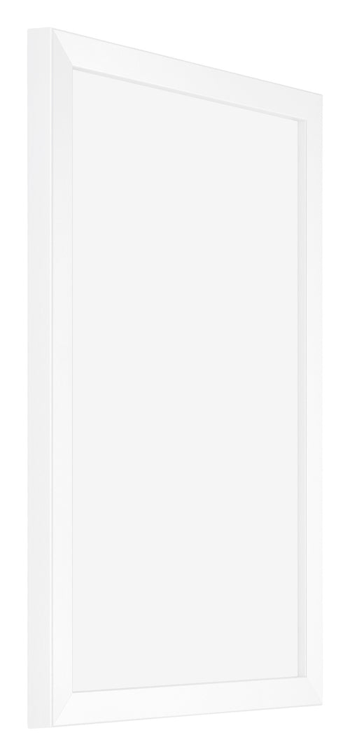 Catania MDF Bilderrahmen 30x45cm Weiss Vorne Schrag | Yourdecoration.at