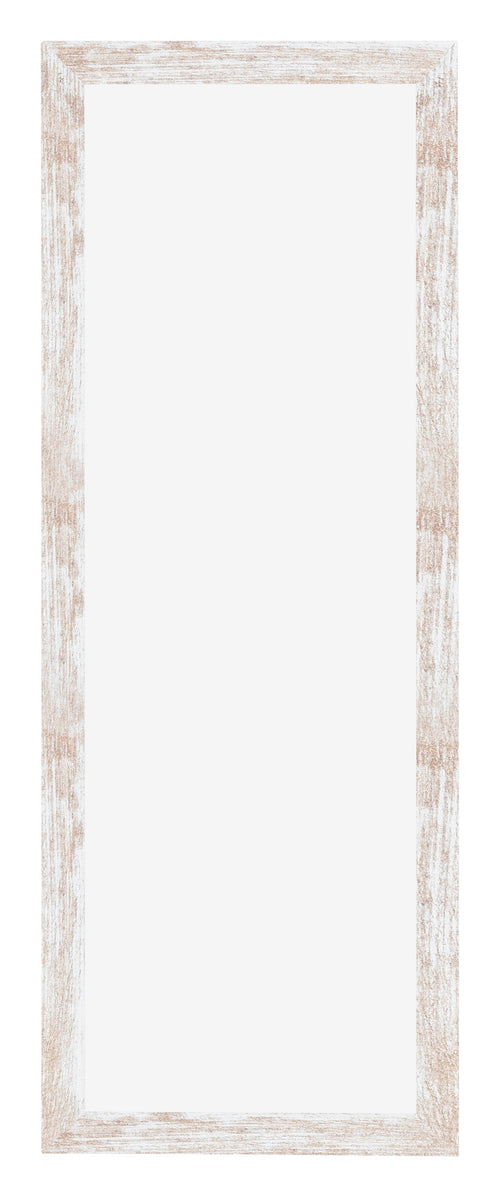 Catania MDF Bilderrahmen 33x98cm White Wash Vorne | Yourdecoration.at