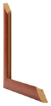 Como MDF Bilderrahmen 25x75cm Kirschbaum Querschnitte | Yourdecoration.at