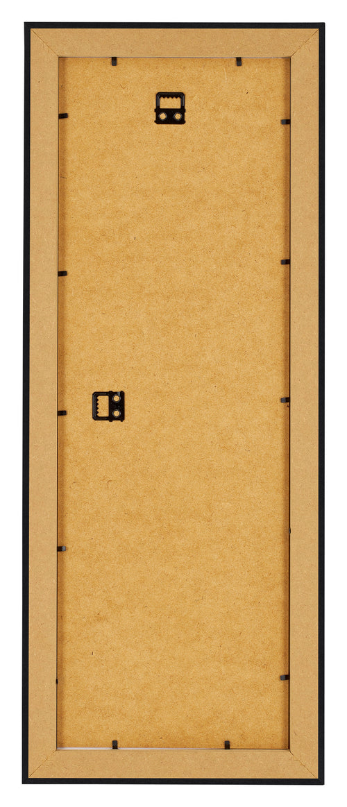Como MDF Bilderrahmen 25x75cm Schwarz Matt Ruckseite | Yourdecoration.at
