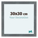 Como MDF Bilderrahmen 30x30cm Eisen Gewischt Vorne Messe | Yourdecoration.at