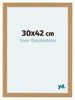 Como MDF Bilderrahmen 30x42cm Buche Vorne Messe | Yourdecoration.at