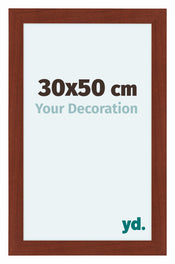 Como MDF Bilderrahmen 30x50cm Kirschbaum Vorne Messe | Yourdecoration.at