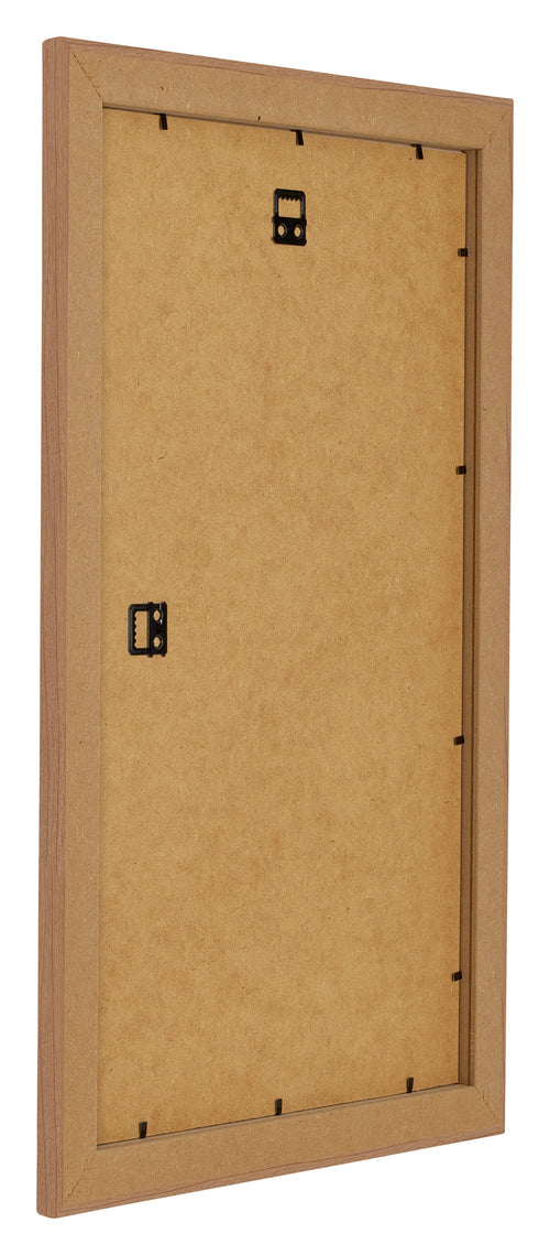 Como MDF Bilderrahmen 30x50cm Nussbaum Hell Ruckseite Schrag | Yourdecoration.at
