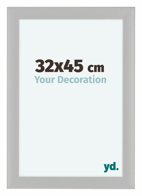 Como MDF Bilderrahmen 32x45cm Weiss Gemasert Vorne Vorne | Yourdecoration.at
