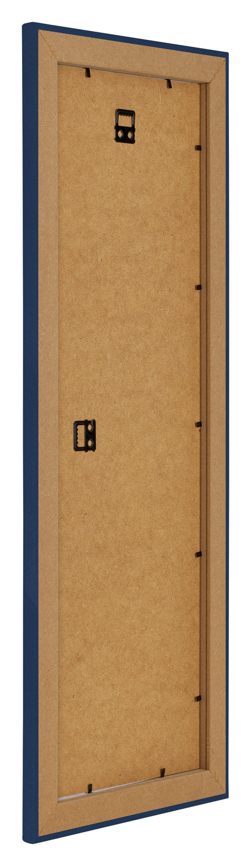 Como MDF Bilderrahmen 33x98cm Dunkelblau Gewischt Ruckseite Schrag | Yourdecoration.at