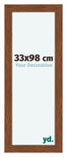 Como MDF Bilderrahmen 33x98cm Eiche Rustikal Vorne Vorne | Yourdecoration.at