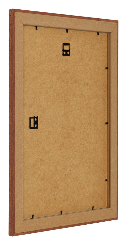 Como MDF Bilderrahmen 36x48cm Nussbaum Ruckseite Schrag | Yourdecoration.at