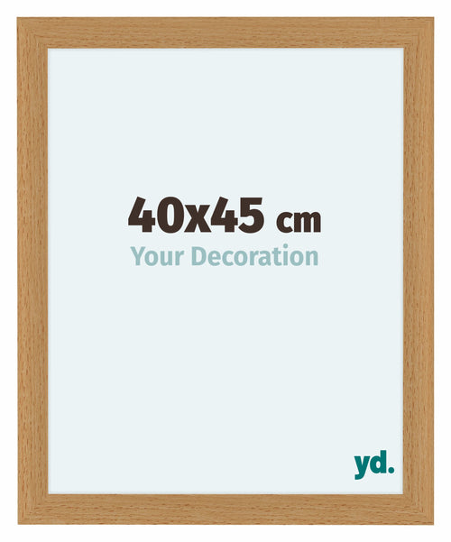 Como MDF Bilderrahmen 40x45cm Buche Vorne Messe | Yourdecoration.at