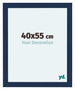 Como MDF Bilderrahmen 40x55cm Dunkelblau Gewischt Vorne Messe | Yourdecoration.at