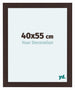 Como MDF Bilderrahmen 40x55cm Eiche Dunkel Vorne Messe | Yourdecoration.at