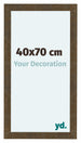 Como MDF Bilderrahmen 40x70cm Gold Antik Vorne Messe | Yourdecoration.at