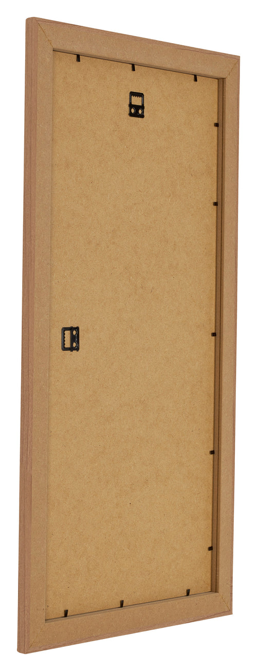 Como MDF Bilderrahmen 40x70cm Nussbaum Hell Ruckseite Schrag | Yourdecoration.at