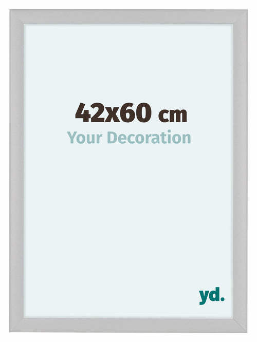 Como MDF Bilderrahmen 42x60cm Weiss Matt Vorne Messe | Yourdecoration.at