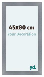 Como MDF Bilderrahmen 45x80cm Aluminium Geburstet Vorne Messe | Yourdecoration.at