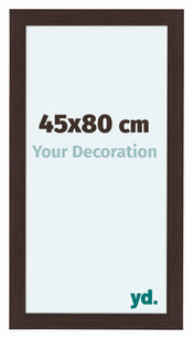 Como MDF Bilderrahmen 45x80cm Eiche Dunkel Vorne Messe | Yourdecoration.at