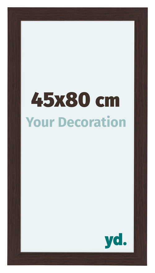 Como MDF Bilderrahmen 45x80cm Eiche Dunkel Vorne Messe | Yourdecoration.at