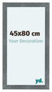 Como MDF Bilderrahmen 45x80cm Eisen Gewischt Vorne Messe | Yourdecoration.at
