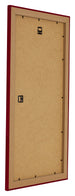 Como MDF Bilderrahmen 45x80cm Weinrot Gewischt Ruckseite Schrag | Yourdecoration.at