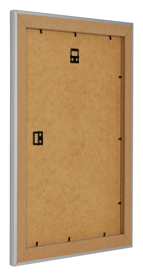 Como MDF Bilderrahmen 48x64cm Silber Matt Ruckseite Schrag | Yourdecoration.at