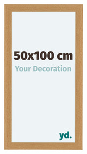 Como MDF Bilderrahmen 50x100cm Buche Vorne Vorne | Yourdecoration.at