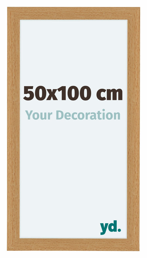 Como MDF Bilderrahmen 50x100cm Buche Vorne Vorne | Yourdecoration.at