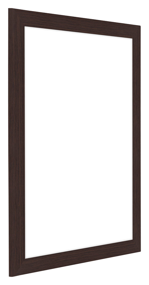 Como MDF Bilderrahmen 50x60cm Eiche Dunkel Vorne Schrag | Yourdecoration.at