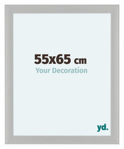 Como MDF Bilderrahmen 55x65cm Weiss Gemasert Vorne Messe | Yourdecoration.at