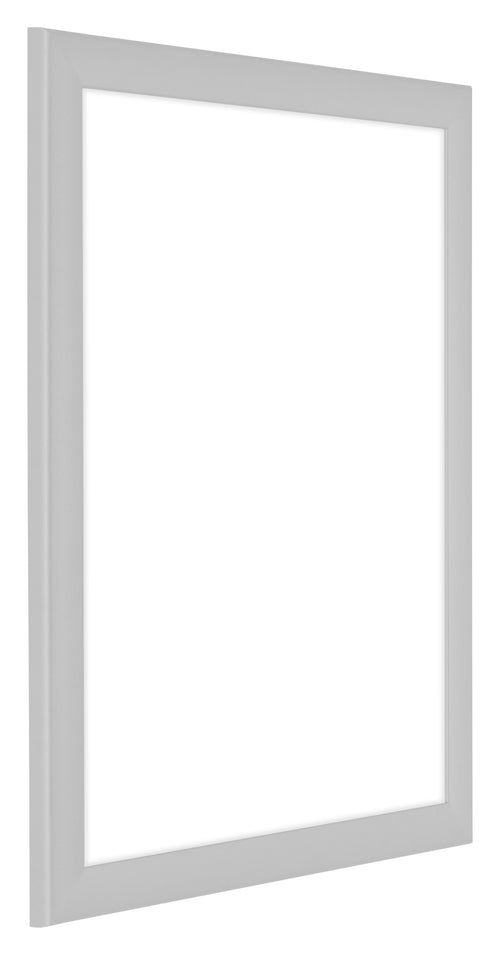 Como MDF Bilderrahmen 56x71cm Weiss Hochglanz Vorne Schrag | Yourdecoration.at