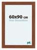 Como MDF Bilderrahmen 60x90cm Nussbaum Vorne Messe | Yourdecoration.at