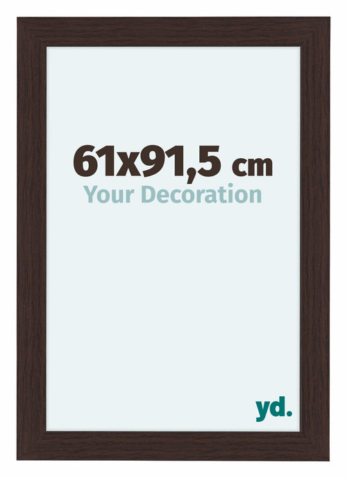 Como MDF Bilderrahmen 61x91 5cm Eiche Dunkel Vorne Messe | Yourdecoration.at