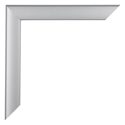 Como MDF Bilderrahmen 68x98cm Silber Matt Ecke | Yourdecoration.at