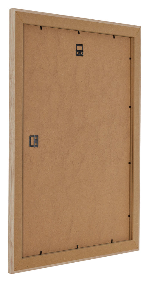 Como MDF Bilderrahmen 70x90cm Eiche Hell Ruckseite Schrag | Yourdecoration.at