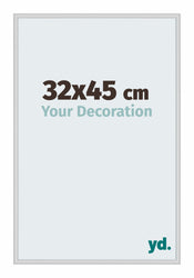 Miami Aluminium Bilderrahmen 32x45cm Silber Matt Vorne Messe | Yourdecoration.at