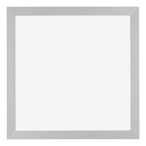 Mura MDF Bilderrahmen 20x20cm Silber Matt Vorne | Yourdecoration.at