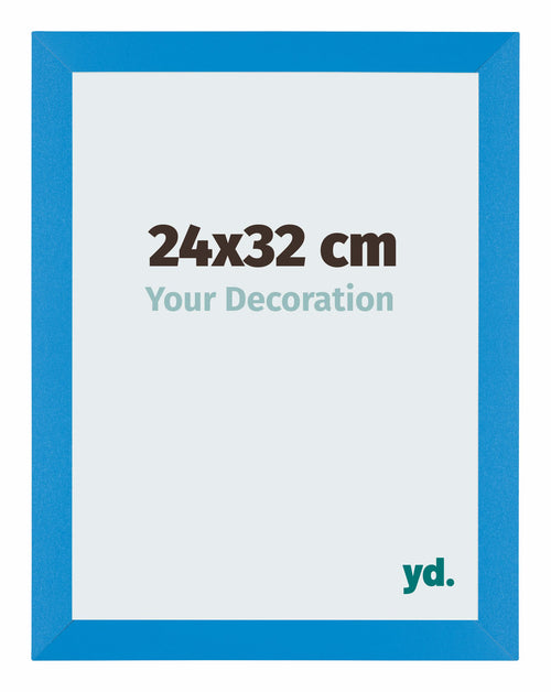 Mura MDF Bilderrahmen 24x32cm Hellblau Vorne Messe | Yourdecoration.at