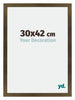 Mura MDF Bilderrahmen 30x42cm Bronze Dekor Vorne Messe | Yourdecoration.at