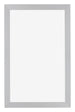 Mura MDF Bilderrahmen 30x50cm Silber Matt Vorne | Yourdecoration.at