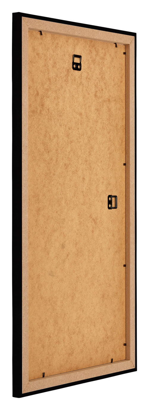Mura MDF Bilderrahmen 30x60cm Schwarz Hochglanz Rucksteite Schrag | Yourdecoration.at