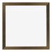 Mura MDF Bilderrahmen 45x45cm Bronze Dekor Vorne | Yourdecoration.at